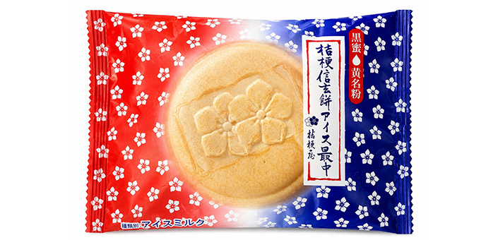 桔梗信玄餅アイス最中